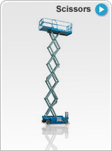 Genie electric and rough terrain scissor lifts